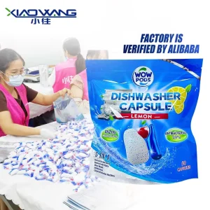 Dishwasher Tablets Automatic Dishwashing Detergent Pods for Household Dishwashers Powder