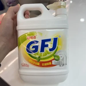 Dishwashing Liquid 1.38kg Citrus Scent for Kitchen Cleaning Daily Use