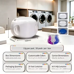 Dishwashing Powder Capsules Grease Removal Glass Shine High Production Capacity OEM ODM