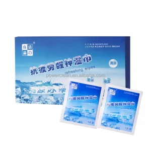Disinfecting Nonwoven Cleaning Wipes, 15 x 20 cm, Eco-Friendly Packaging