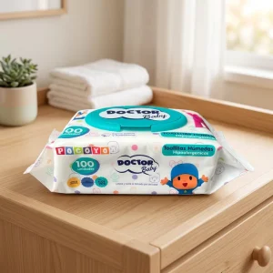 Disinfecting Wipes Hipoalergenic Baby Cleansing Wet Wipes
