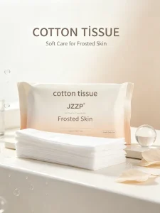 Disposable 1 Ply Draw out Facial Cotton Towel 20cmX20cm for Skin Care & Makeup Removal Household Cleaning