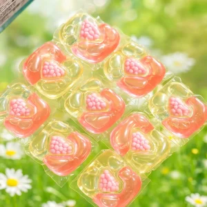 Disposable 3-in-1 Laundry Pod 10g Eco-Friendly Detergent Capsules Scent Booster Beads Fabric Care Apparel 80%