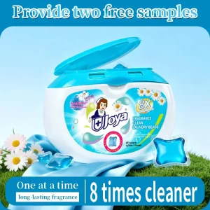 Disposable Apparel Laundry Detergent Pods and Beads Floral Scent Booster