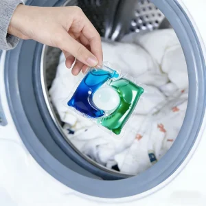 Disposable Apparel Laundry Pods Stain Removal Fresh Scent Biodegradable