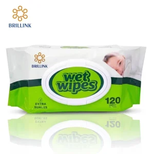 Disposable Baby Wet Wipes Spunlace 15*20cm Thick Alcohol-Free Fragrance-Free