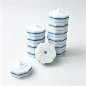 Disposable Biodegradable Bath Brush Sponge Scouring Pads