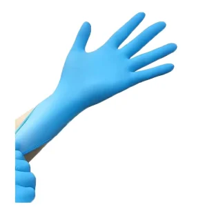 Disposable Blue Nitrile Gloves for Pet Care Crafts Gardening and Household Use