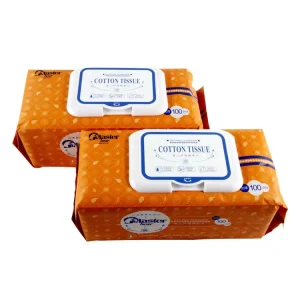 Disposable Cleansing Towel Pearl Grain Cotton Soft Towel Thickened Facial Tissue Paper Dual use Make up Remover Cotton Wipes