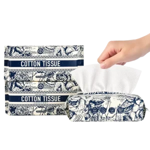 Disposable Cotton Towels Low MOQ Cotton Tissue Paper Facial Roll Cleansing Makeup Disposable Cotton Tissue