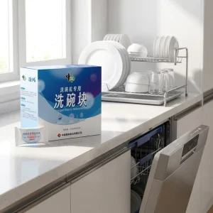 Disposable Dishwasher Detergent Cleaner Tablets Food Grade 90% Purity for Kitchen Dishwasher Deep Washing