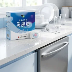 Disposable Dishwasher Detergent Cleaning Tablet Salt Dishwasher Deep Stain Removal Fast Dissolving