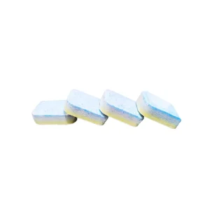 Disposable Dishwasher Tablets Pods Solid Detergent Concentrated Eco Friendly Dishwasher Gel Cleaner with Orange Lemon Fragrance