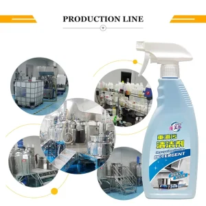 Disposable Eco-Friendly Kitchen Cleaning Agent Heavy Oil Degreasing Liquid Spray 5%-15% Active Ingredient