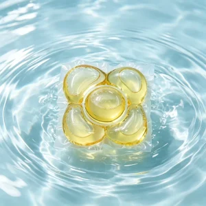 Disposable Eco-Friendly Laundry Detergent Pods for Apparel, Antibacterial, Long-Lasting Fragrance, Deep Clean