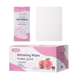 Disposable Eco Friendly Skin Friendly Tissues Cleaning Wet Wipes Spunlaced Nonwoven Face Hand Wipes With Scented Safe