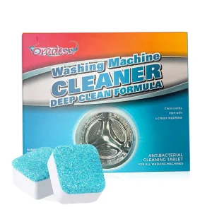 Disposable Eco Friendly Washing Machine Cleaner Tablets Berry Fresh Formula for Vibrant Odor Neutralization Limescale
