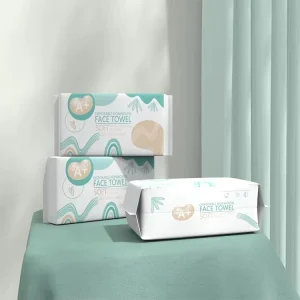 Disposable Face Cotton Soft Face Towels Facial Cleaner Tissue Disposable Facial Tissue