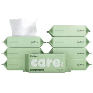 Disposable Face Towel Eco Friendly Non woven Facial Tissue for Travel Office Home Daily Cleaning