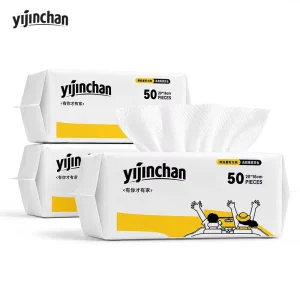 Disposable Face Towel Soft Nonwoven Washcloths Dry Compressed Facial Tissue Biodegradable Salon Travel Home Care