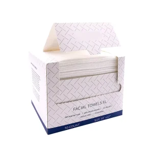 Disposable Face Towels Viscose Biodegradable Large Dry Wipes Super Soft & Thick Face Clean Towels Daily Facial Tissues