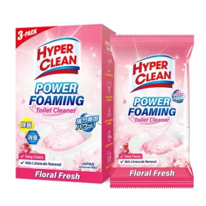 Disposable Foam Toilet Cleaner Powder Shape for Urine Stain Decontamination and Deodorization