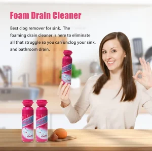 Disposable Foaming Drain Pipe Cleaner for Odor Removal