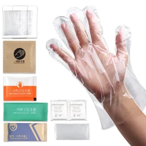 Disposable Food-Grade Polypropylene Gloves for Cooking, Food Preparation, Kitchen Cleaning, and Restaurants