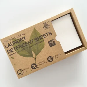 Disposable Fragranced Concentrated Laundry Detergent Sheets