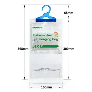 Disposable Hanging Dehumidifier Bags Strong Moisture Absorption Anti-Mold Desiccant for Household Closets