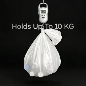 Disposable Heat Seal PE Garbage Bags on Roll Biodegradable for Office and Household Use