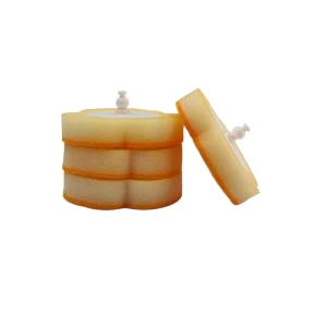 Disposable Household Bathroom Cleaning Set Toilet Brush Replacement Heads Sponge Material Scouring Pads