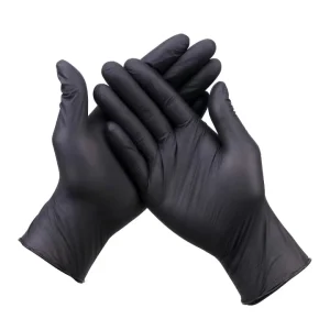 Disposable Household Dishwashing Nitrile Gloves Powder-Free Black XL Cleaning Gloves