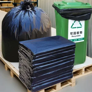 Disposable Household Plastic Trash Can Liners for Home and Office