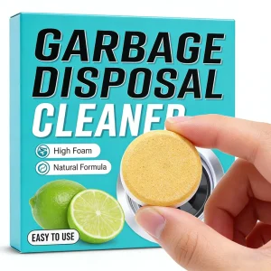 Disposable Kitchen Drain and Garbage Disposer Cleaning Tablets