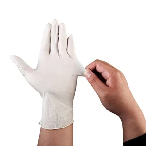 Disposable Latex and Silicone Gloves Powder-Free Individually Packaged Non-Slip Smooth Texture