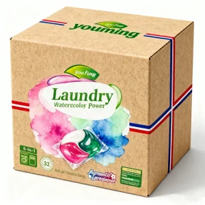 Disposable Laundry Detergent Pods Deep Cleaning Stain Removal Fast-Dissolving Long-Lasting Fragrance