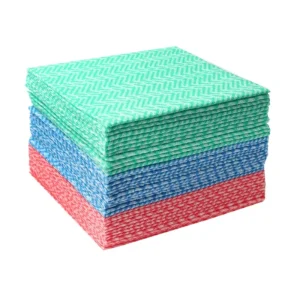 Disposable Lint-Free Nonwoven Oil-Absorbent Cleaning Wipes for Household and Commercial Use