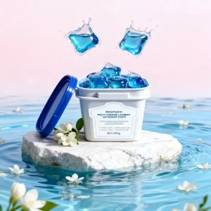 Disposable Liquid Detergent Pods Eco-Friendly High-Concentration Deep Clean Baby Clothes Floral Fresh Forest Scent