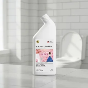 Disposable Liquid Toilet Cleaner Sweet Orange Scent Yellow Stain Remover