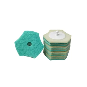Disposable Multi Function Sponges & Scouring Pads for Toilet Bowl Cleaning & Decontamination