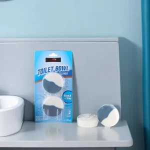 Disposable Natural Solid Toilet Cleaner in Tank for Bathroom Use