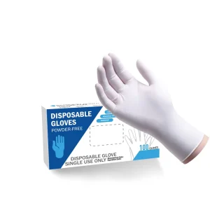 Disposable Nitrile Gloves 100 Pieces Hypoallergenic Powder-Free