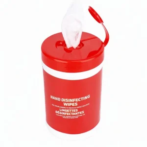 Disposable Non-Woven Soft Antibacterial Sanitizing Cleaning Wipes 80pcs 15x18cm OEM