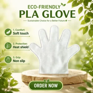 Disposable Nonwoven Dust Mittens Static Removal Cleaning Gloves for Furniture Car Interior and Pet Grooming