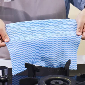 Disposable Nonwoven Polyester Viscose Swedish Cleaning Cloth