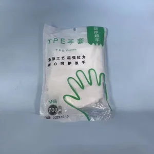 Disposable PE Household Gloves Anti Static Plastic Gloves for Cleaning Cooking Restaurant Kitchen