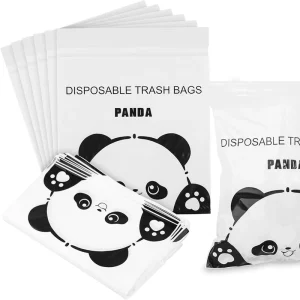 Disposable PE Self Adhesive Car Trash Bags for Household Use in Kitchens Bedrooms Offices and Travel