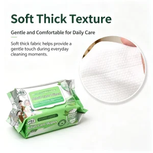 Disposable Patient Adult Care Wipes Elderly Incontinence Bottom Cleansing Disinfection Deodorization 80 Sheets Family Pack