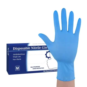 Disposable Powder-Free Nitrile Gloves for Medical, Cooking, and Household Cleaning